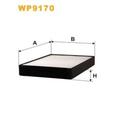 Фільтр салону WIX FILTERS WP9170