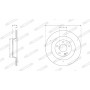 Гальмівний диск FERODO DDF3002C