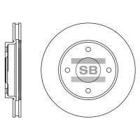 Диск гальмівний SANGSIN SD4207
